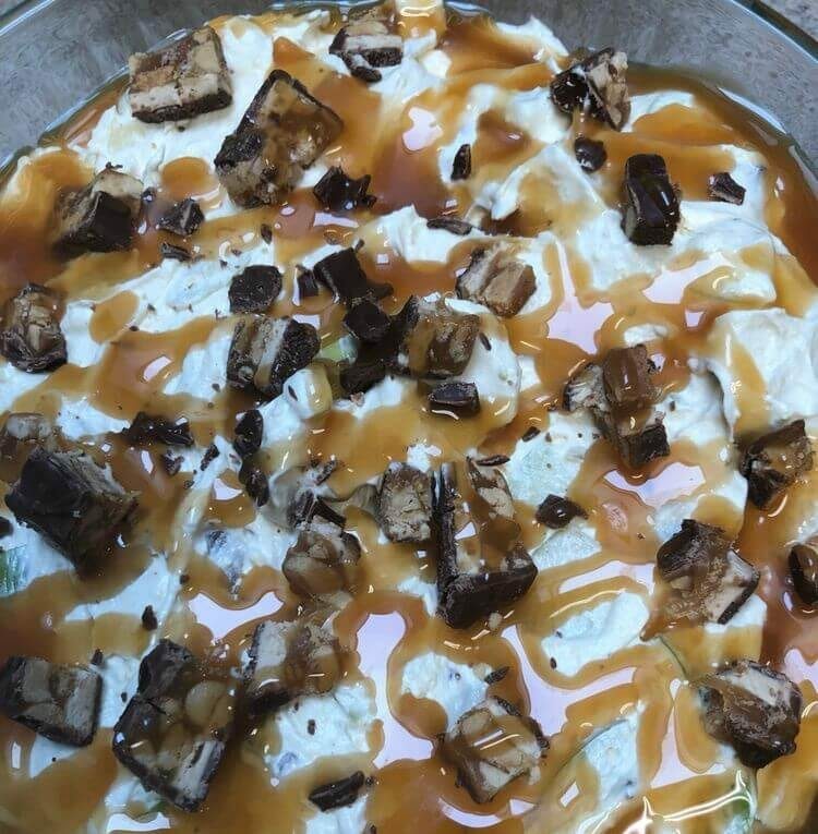 SNICKERS CARAMEL APPLE SALAD