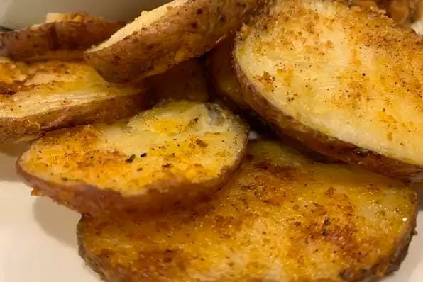 CRISPY CRUNCHY PARMESAN POTATOES