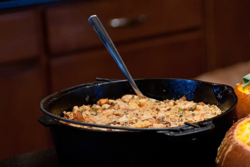 Corn Bread & Biscuit Bacon Dressing