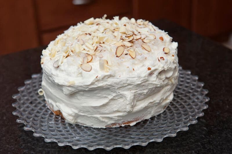 Coconut Almond Cake