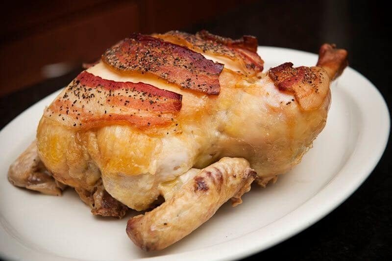 Bacon Maple Roasted Chicken