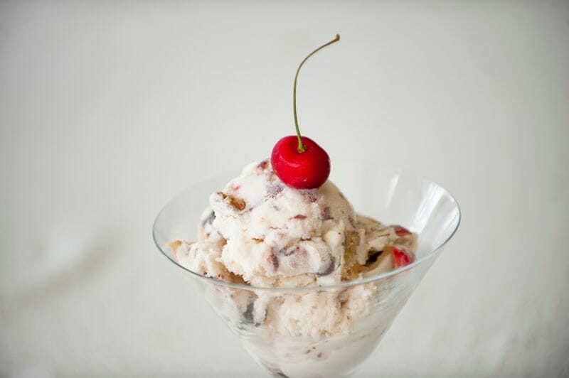 Cherry Chocolate Chip Walnut Ice Cream