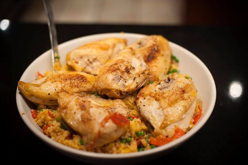 Chicken and Yellow Rice