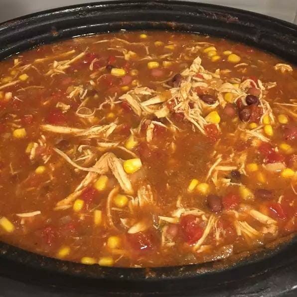 8 CAN CHICKEN TACO SOUP