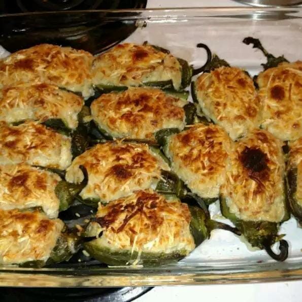 CHICKEN STUFFED JALAPENOS