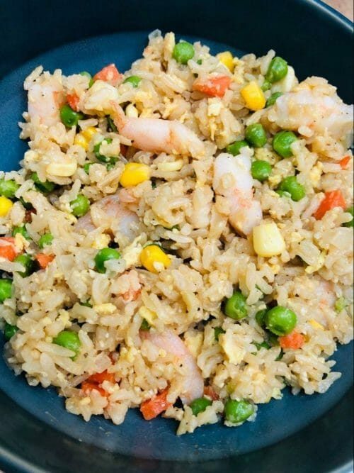 FRIED RICE WITH SHRIMP