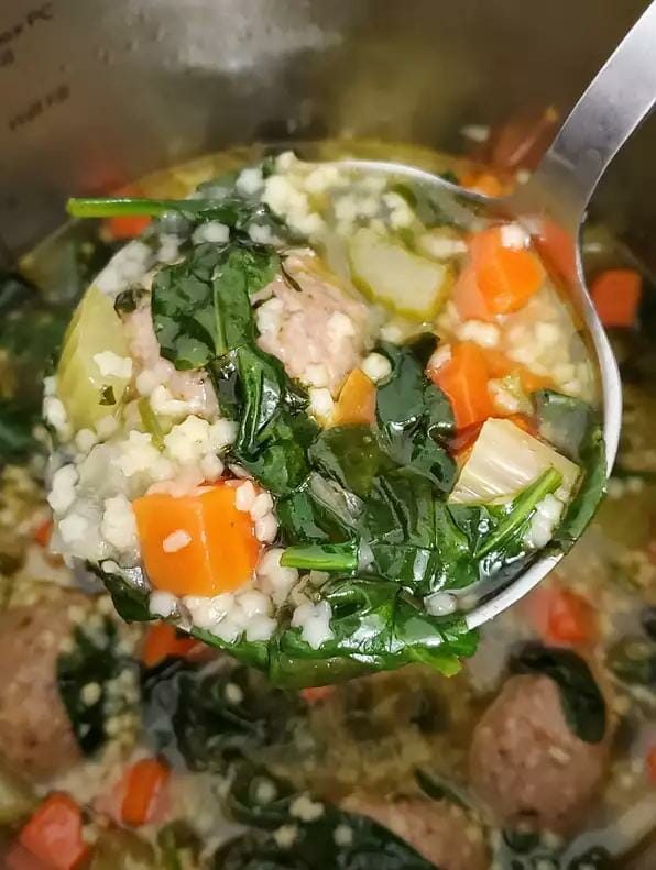 Weeknight Italian Wedding Soup