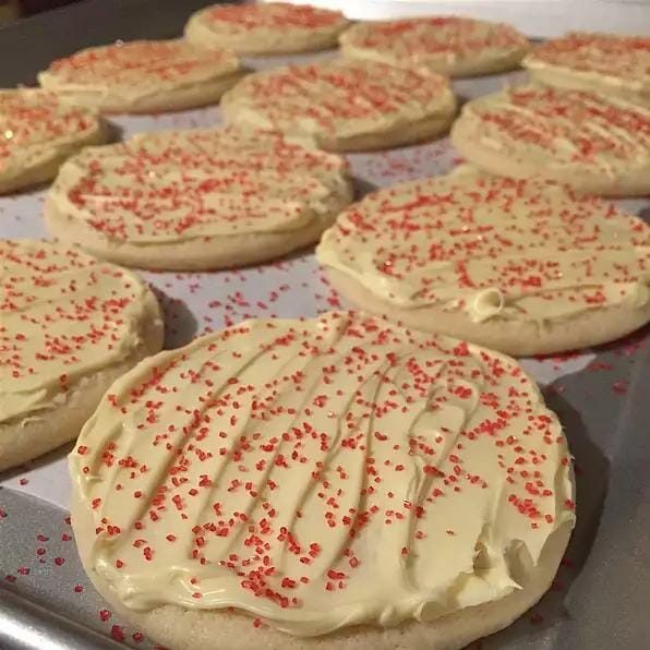 Soft Sour Cream Sugar Cookies