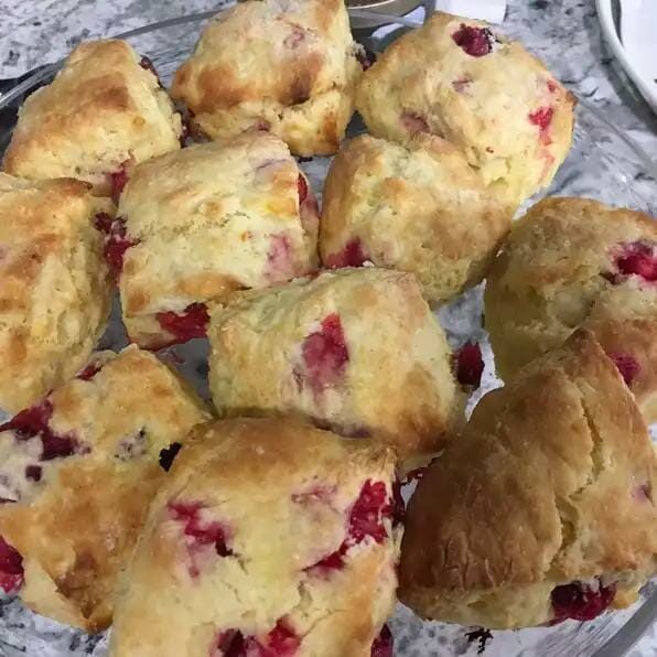 Cranberry Orange Scones