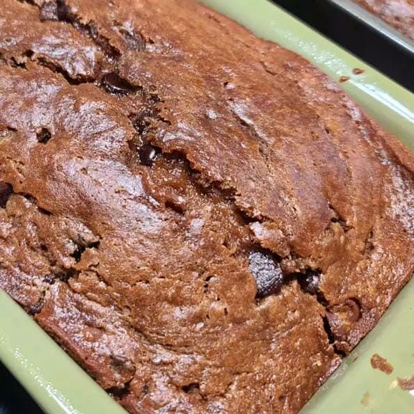 Hot Fudge Brownie Bread