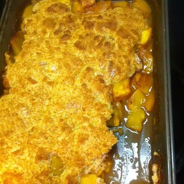 WEIGHT WATCHERS EASY PEACH COBBLER