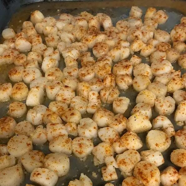 Broiled Scallops