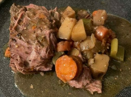 SLOW COOKER “MELT IN YOUR MOUTH” POT ROAST