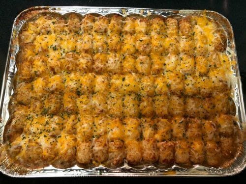 Super Easy Tater Tots Bake