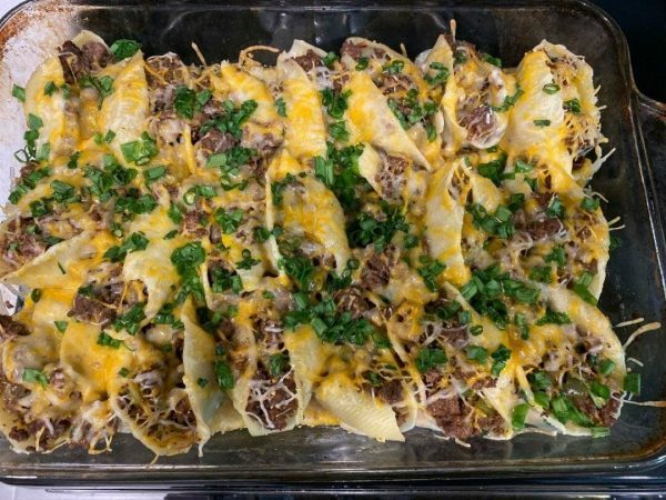 Philly Cheesesteak Stuffed Shells & Cheese