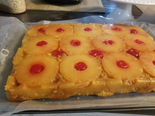 Pineapple Upside Down Cake