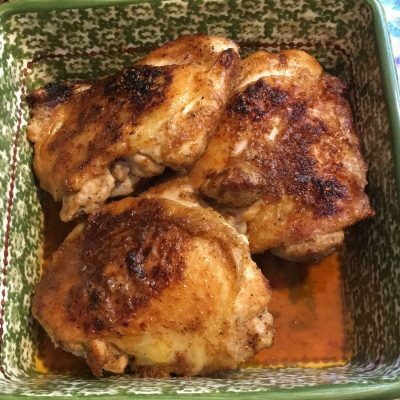 Boneless Baked Chicken Thighs