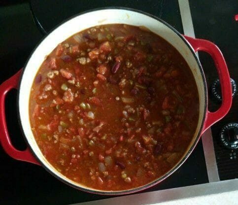 WENDY’S COPYCAT CHILI IN THE SLOW COOKER