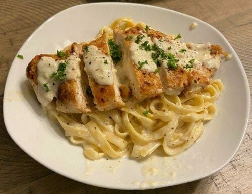 One Pot Chicken Alfredo