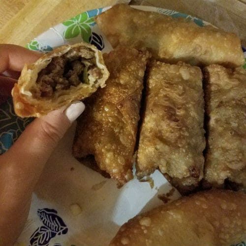 Cheesesteak Eggrolls