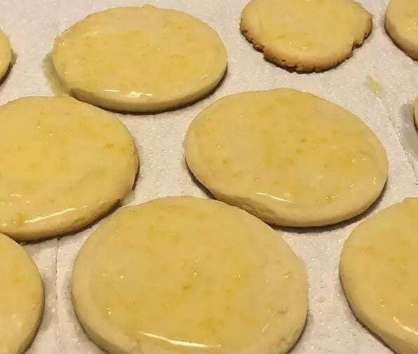 Lemon Shortbread Cookies