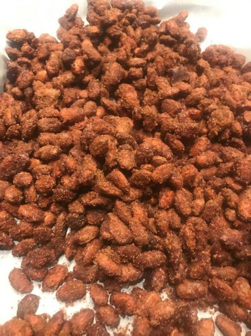 CROCK POT CINNAMON ALMONDS