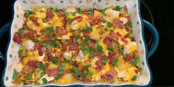 Loaded Baked Potato Chicken Casserole