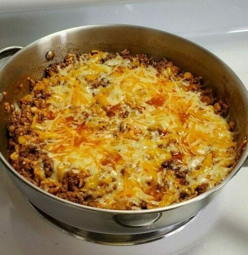 One Pot Mexican Rice Casserole