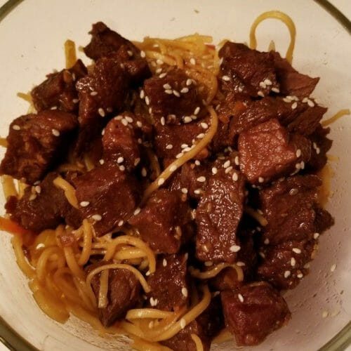 Crock Pot Teriyaki Steak Bites