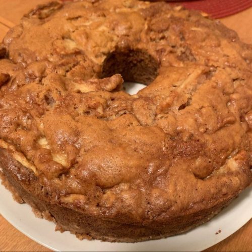 One Bowl Apple Cake