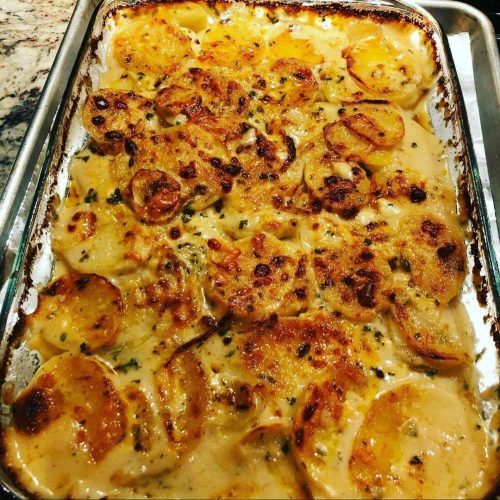 Crazy Good Scalloped Potatoes