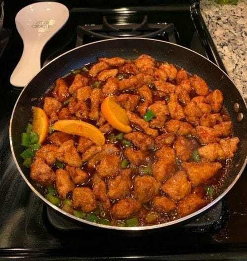 3-INGREDIENT ORANGE CHICKEN