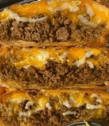 Cheese Steak Tacos with Buffalo Fries