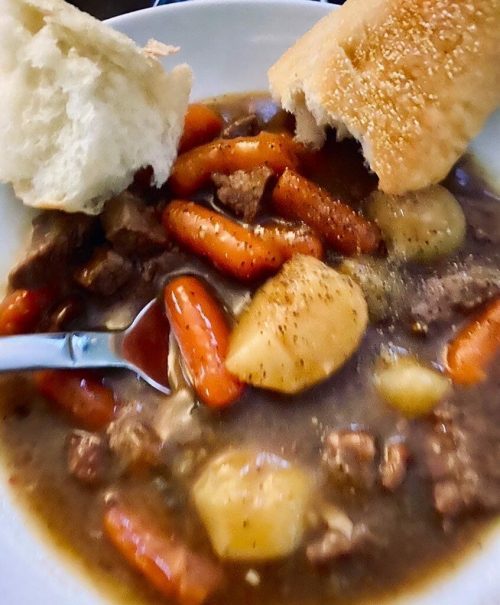 Beef Stew with Carrots & Potatoes