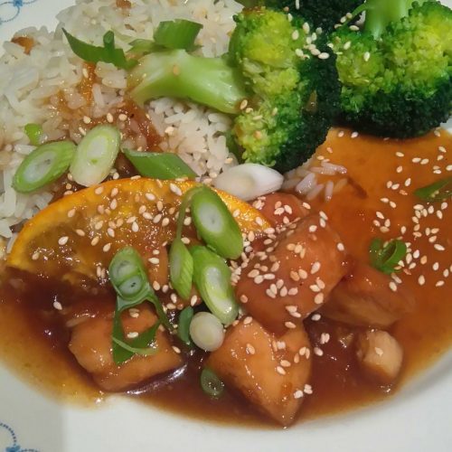 Crock Pot Orange Chicken