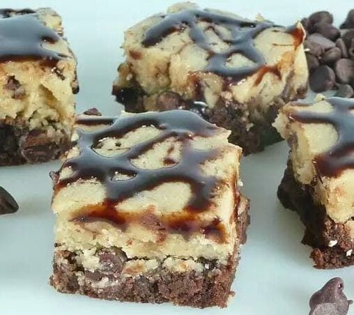 Chocolate Chip Cookie Dough Brownie