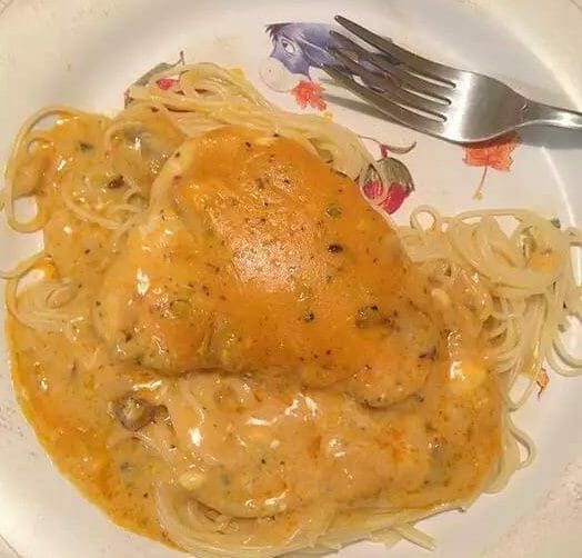 Angel Chicken Pasta