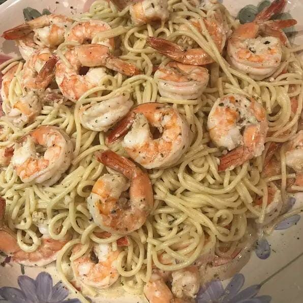 Garlic Shrimp Pasta