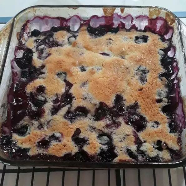 Blueberry Dumpling Cobbler