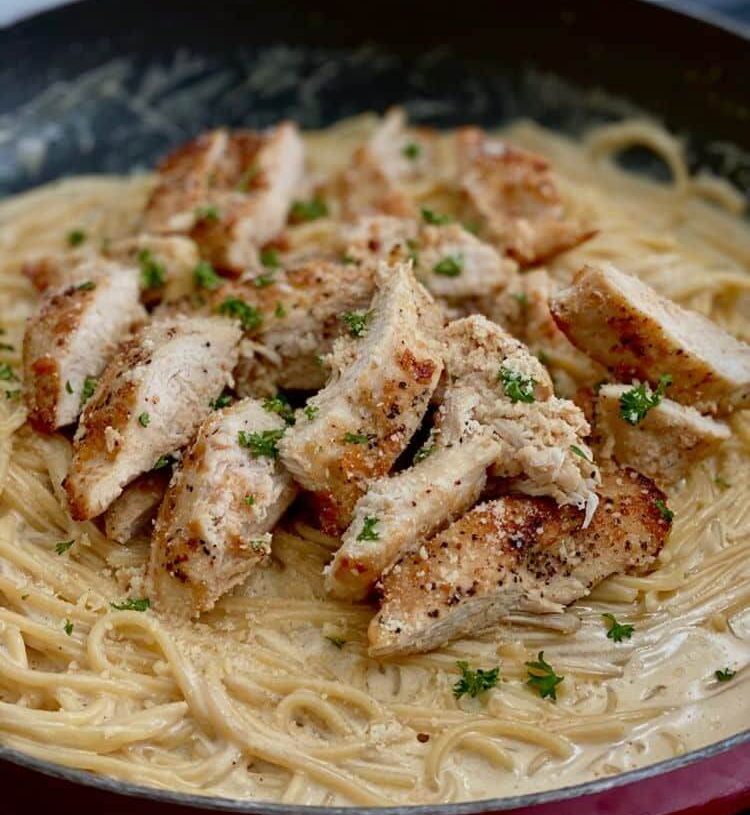 Chicken Fettuccine Alfredo