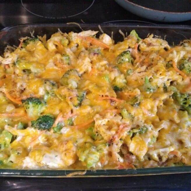 Chicken Stuffing Bake