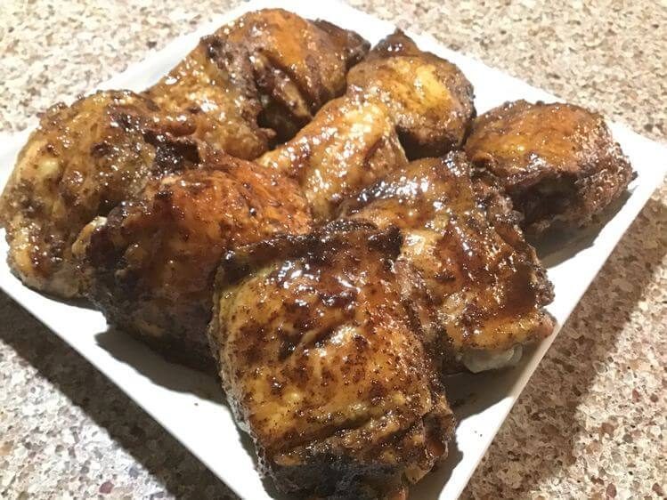 Extra Crispy Oven-Fried Chicken Thighs