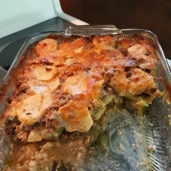 MEAT AND POTATO CASSEROLE