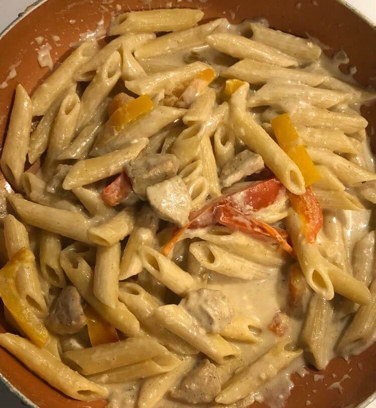 ONE-POT CAJUN CHICKEN PASTA