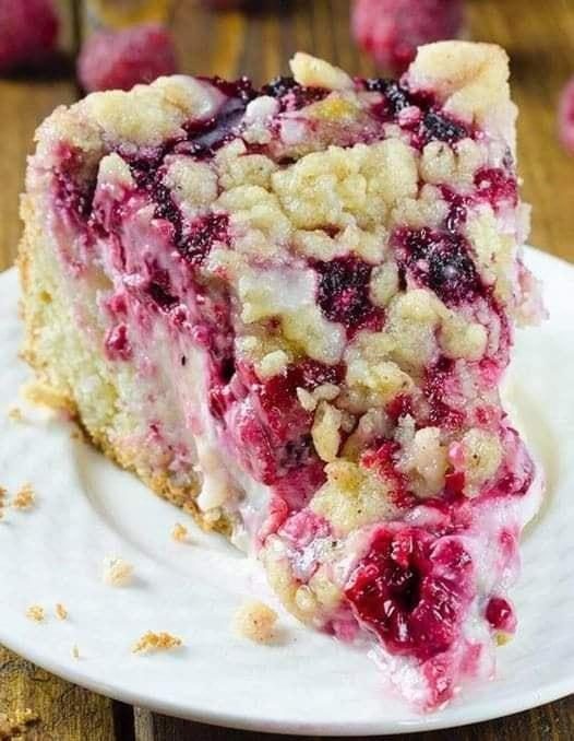 RASPBERRY CREAM CHEESE COFFEECAKE