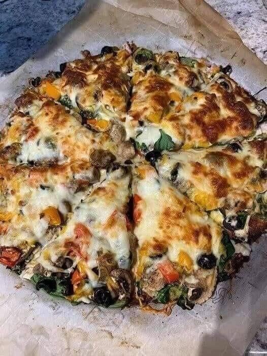 Keto Fathead Pizza