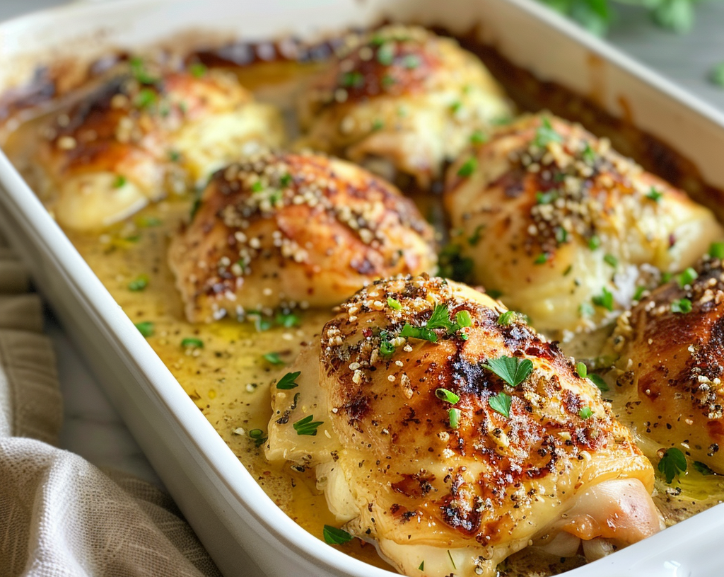 Baked Mississippi Chicken