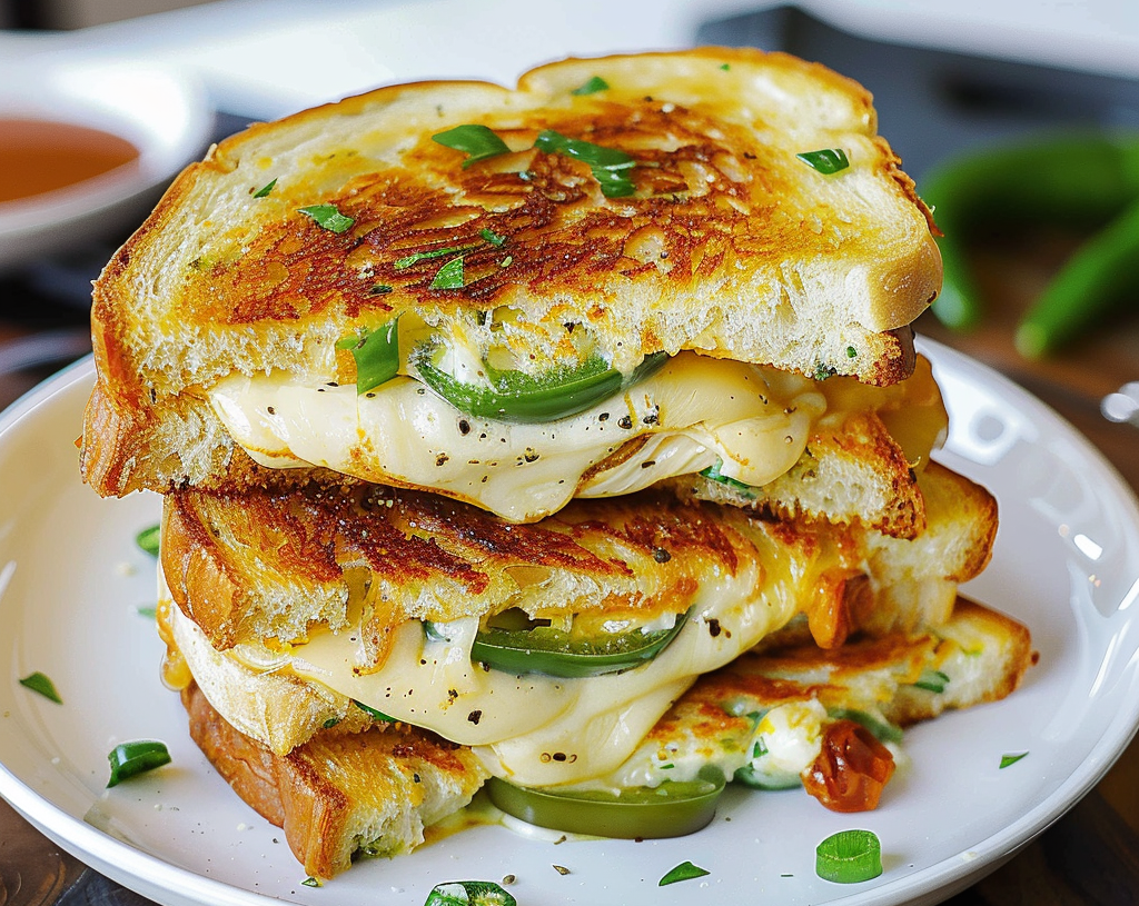 Jalapeno Popper Grilled Cheese