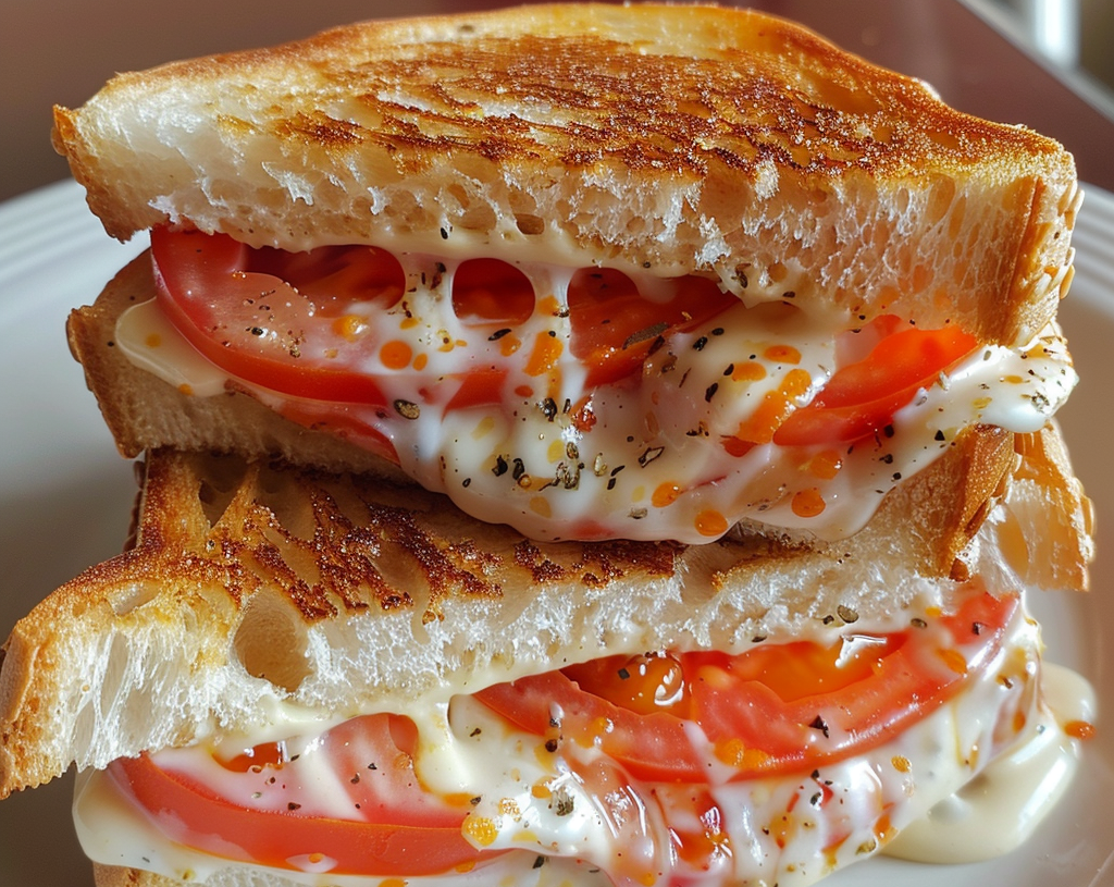 Classic Tomato & Mayo Sandwich