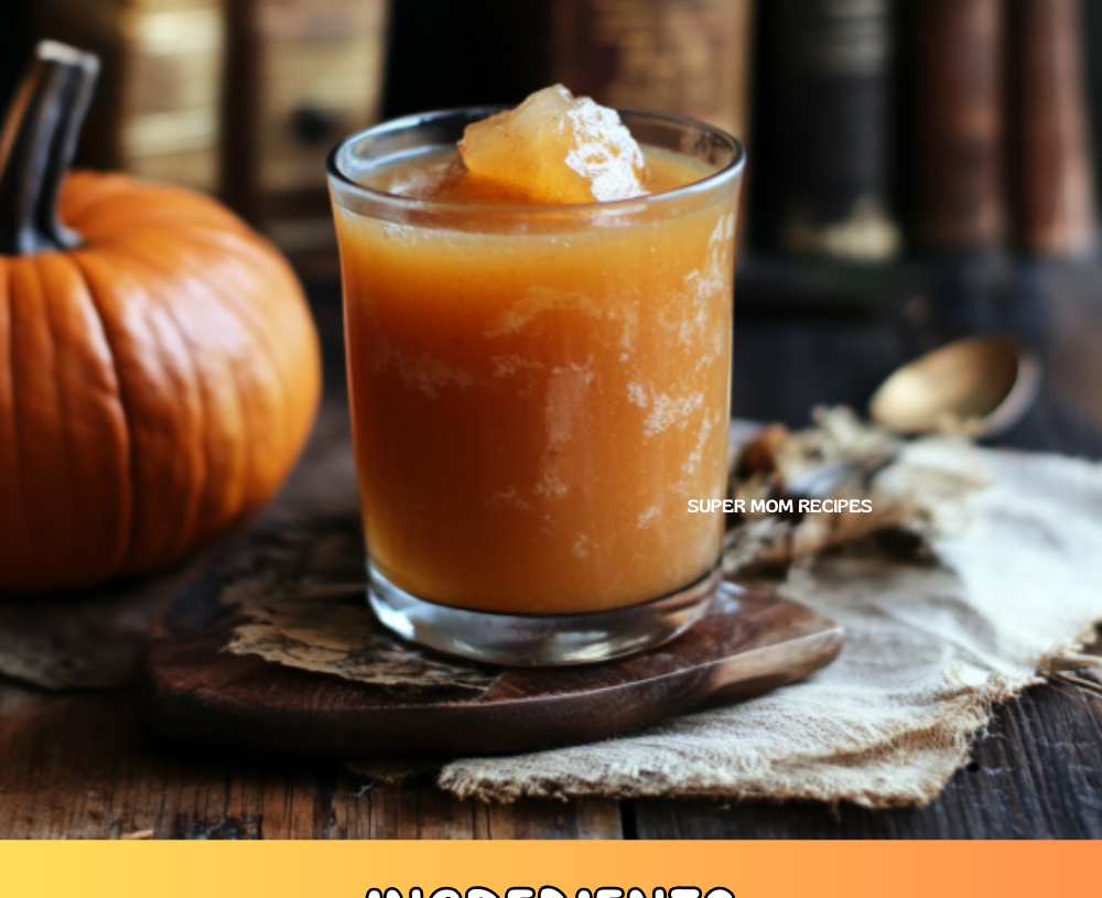 Harry Potter Pumpkin Juice